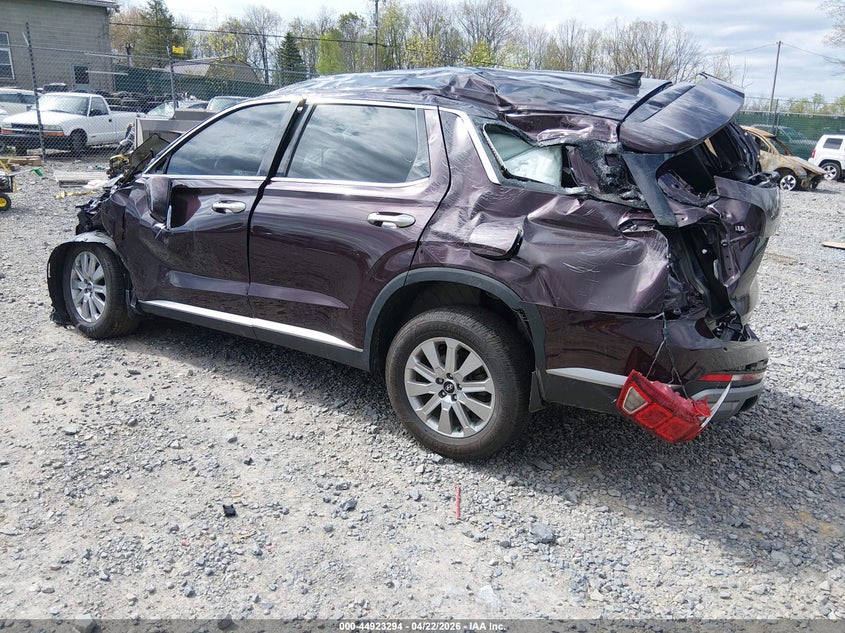 2023 Hyundai Palisade VIN KM8R1DGE7PU538352 IAAI salvage auction — ROLLOVER, Salvage Title, sold $1,350 on 2026-07-09 (photo 3)