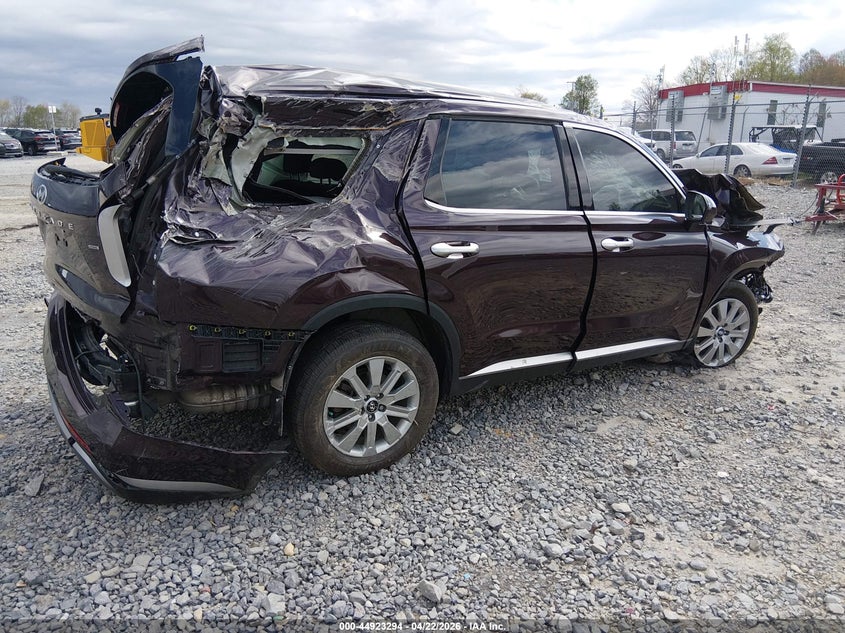 2023 Hyundai Palisade VIN KM8R1DGE7PU538352 IAAI salvage auction — ROLLOVER, Salvage Title, sold $1,350 on 2026-07-09 (photo 4)