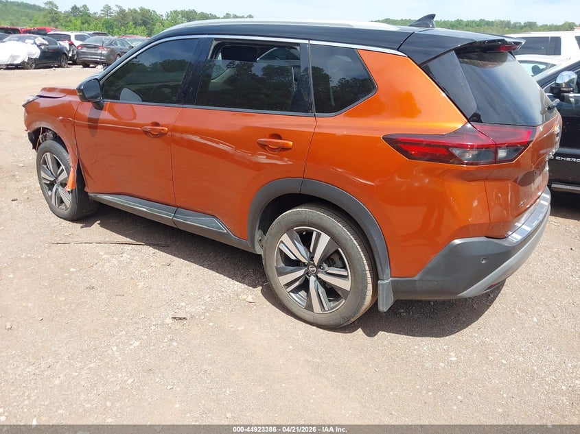 2021 Nissan Rogue VIN JN8AT3CB1MW213279 IAAI salvage auction — FRONT END, Salvage (Alabama), sold $3,450 on 2026-07-15 (photo 3)