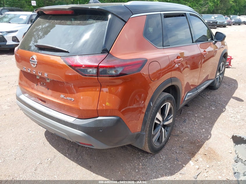 2021 Nissan Rogue VIN JN8AT3CB1MW213279 IAAI salvage auction — FRONT END, Salvage (Alabama), sold $3,450 on 2026-07-15 (photo 4)