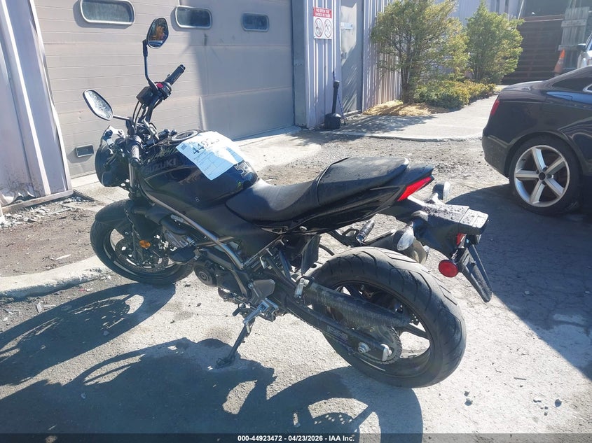 2022 Suzuki Sv VIN JS1VP55A1N7100441 IAAI salvage auction — FRONT END, Mv-907A (New York), sold $750 on 2026-07-15 (photo 3)
