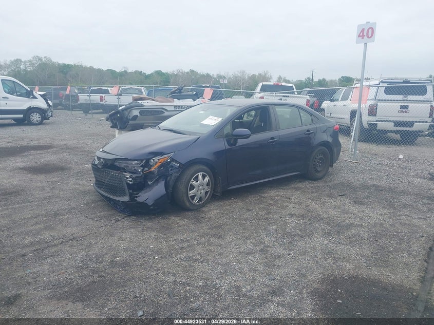 2021 Toyota Corolla VIN JTDEPMAE6MJ137172 IAAI salvage auction — FRONT END, Salvage - 75% Or Less (Maryland), sold $3,850 on 2026-07-24 (photo 2)