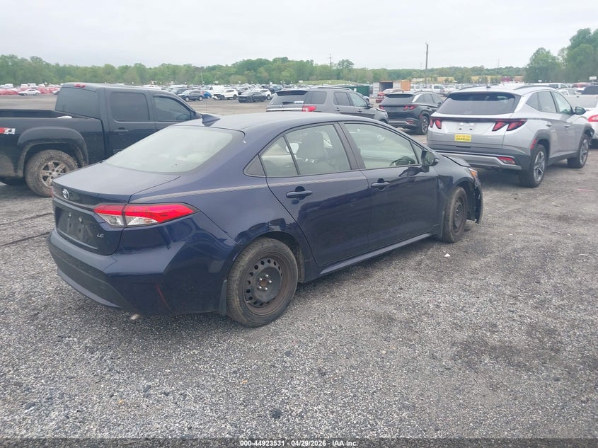 2021 Toyota Corolla VIN JTDEPMAE6MJ137172 IAAI salvage auction — FRONT END, Salvage - 75% Or Less (Maryland), sold $3,850 on 2026-07-24 (photo 4)