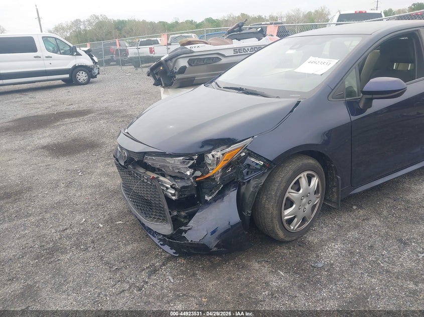 2021 Toyota Corolla VIN JTDEPMAE6MJ137172 IAAI salvage auction — FRONT END, Salvage - 75% Or Less (Maryland), sold $3,850 on 2026-07-27 (photo 6)
