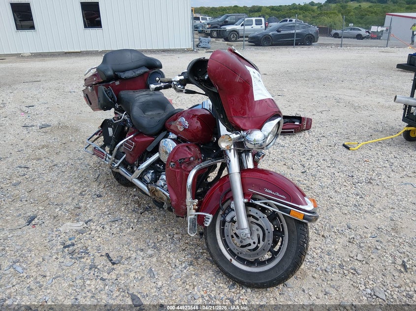 2006 Harley-davidson Flhtcui VIN 1HD1FCW156Y600798 IAAI salvage auction — ROLLOVER, Original (Texas), sold $950 on 2026-07-07 (photo 1)