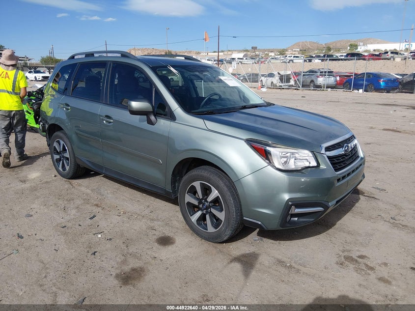 2017 Subaru Forester VIN JF2SJAECXHG470152 IAAI salvage auction — REAR END, Salvage (New Mexico), sold $2,800 on 2026-07-13 (photo 1)