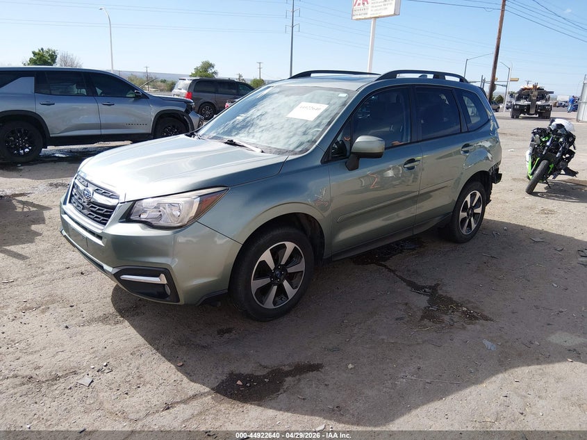2017 Subaru Forester VIN JF2SJAECXHG470152 IAAI salvage auction — REAR END, Salvage (New Mexico), sold $2,800 on 2026-07-13 (photo 2)