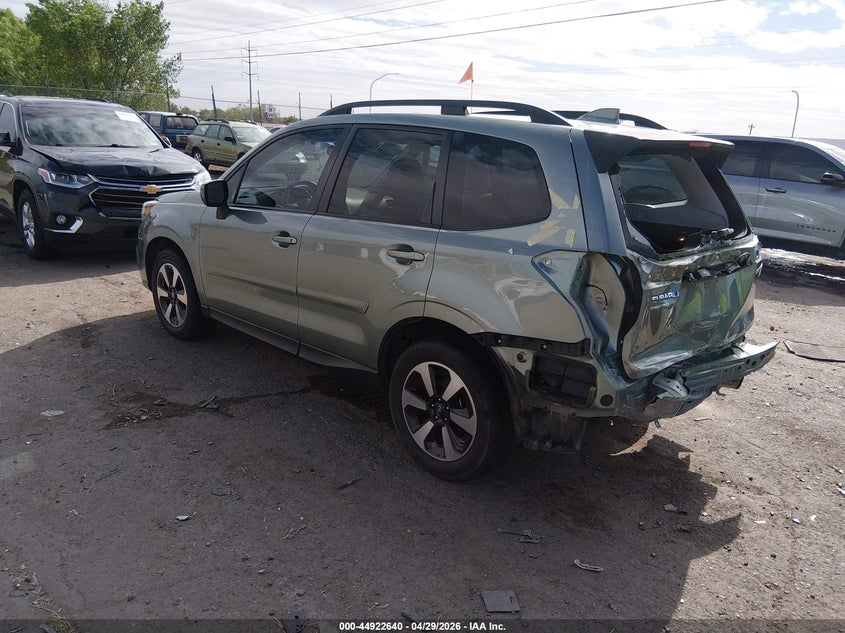 2017 Subaru Forester VIN JF2SJAECXHG470152 IAAI salvage auction — REAR END, Salvage (New Mexico), sold $2,800 on 2026-07-13 (photo 3)