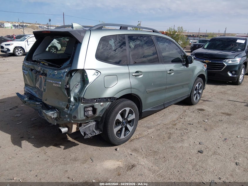 2017 Subaru Forester VIN JF2SJAECXHG470152 IAAI salvage auction — REAR END, Salvage (New Mexico), sold $2,800 on 2026-07-13 (photo 4)