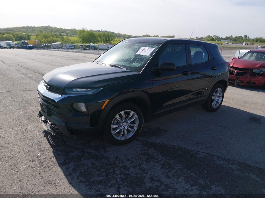 2021 Chevrolet Trailblazer VIN KL79MMS25MB152624 IAAI salvage auction — FRONT END, Salvage Title, sold $2,950 on 2026-07-30 (photo 2)