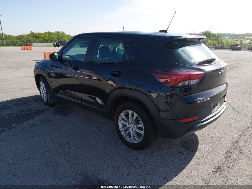 2021 Chevrolet Trailblazer VIN KL79MMS25MB152624 IAAI salvage auction — FRONT END, Salvage Title, sold $2,950 on 2026-07-30 (photo 3)