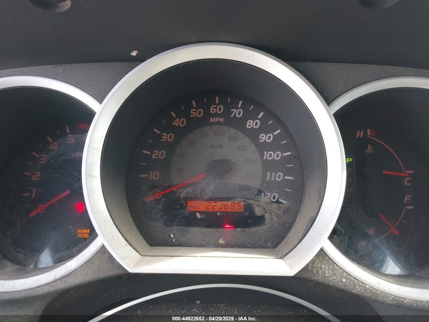 2011 Toyota Tacoma VIN 5TFTU4GN3BX003236 IAAI salvage auction — FRONT END, Salvage (California), sold $3,800 on 2026-07-29 (photo 7)