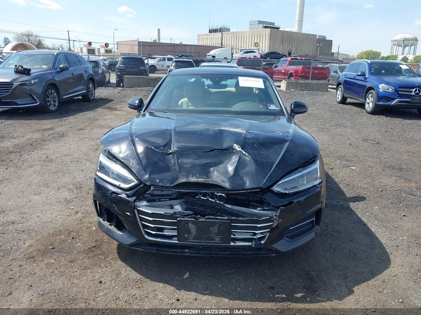 2018 Audi A5 VIN WAUPNAF50JA012392 IAAI salvage auction — FRONT END, Salvage (Idaho), sold $4,000 on 2026-07-13 (photo 6)