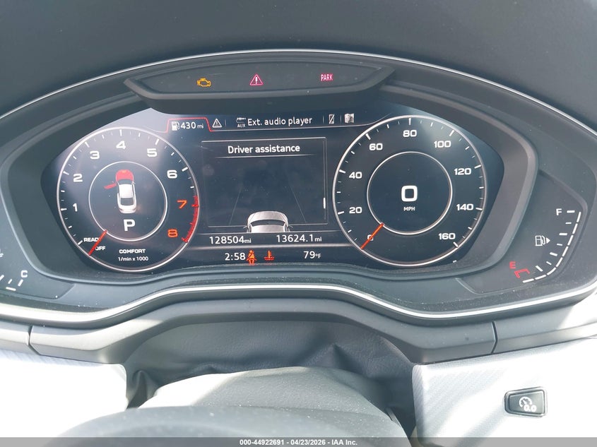 2018 Audi A5 VIN WAUPNAF50JA012392 IAAI salvage auction — FRONT END, Salvage (Idaho), sold $4,000 on 2026-07-13 (photo 7)