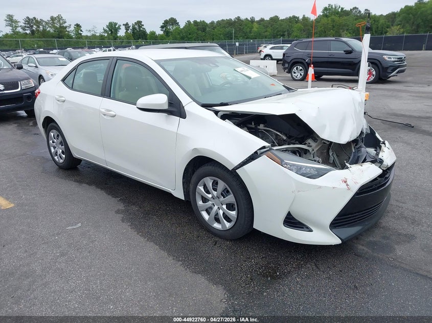 2017 Toyota Corolla VIN 5YFBURHE7HP587560 IAAI salvage auction — FRONT END, Salvage Title, sold $1,800 on 2026-07-22 (photo 1)