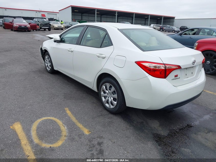 2017 Toyota Corolla VIN 5YFBURHE7HP587560 IAAI salvage auction — FRONT END, Salvage Title, sold $1,800 on 2026-07-22 (photo 3)