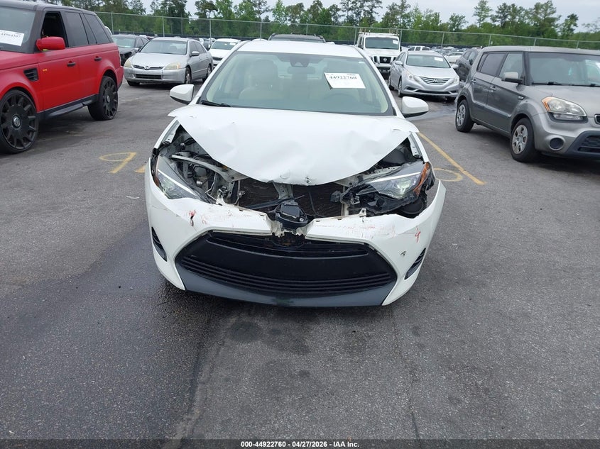 2017 Toyota Corolla VIN 5YFBURHE7HP587560 IAAI salvage auction — FRONT END, Salvage Title, sold $1,800 on 2026-07-22 (photo 6)