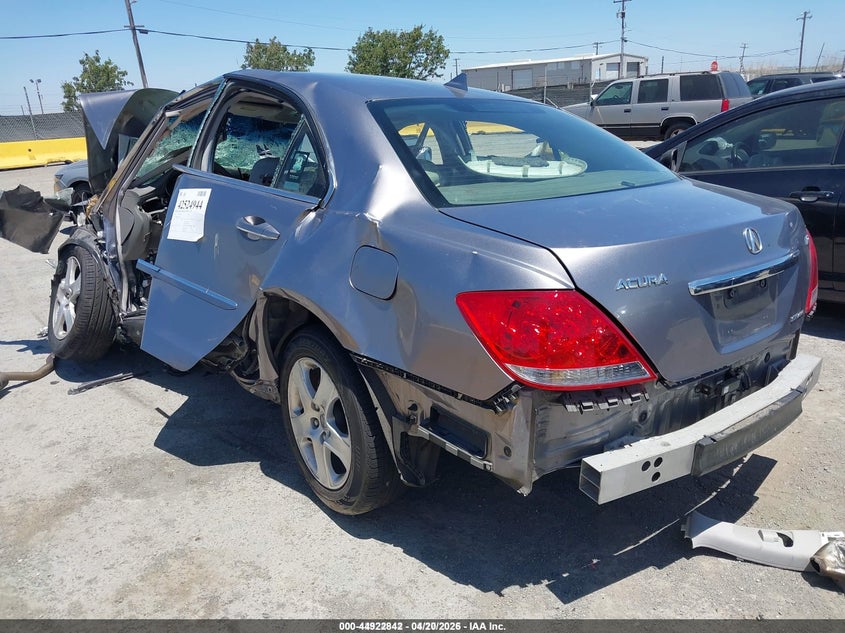 2005 Acura Rl VIN JH4KB16575C020312 IAAI salvage auction — ALL OVER, Non-Repairable (California), sold $125 on 2026-07-09 (photo 3)