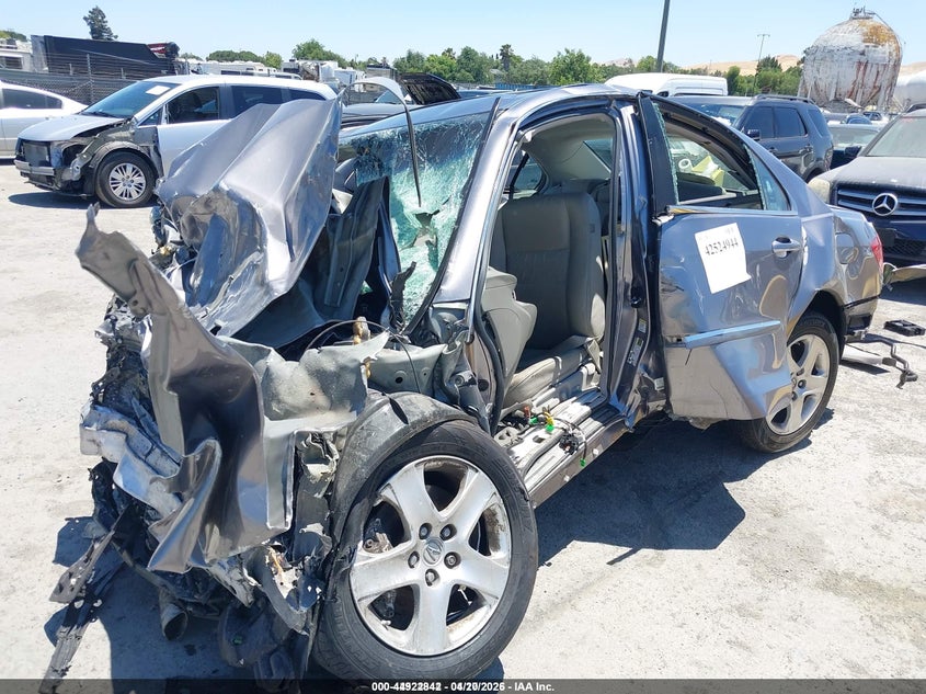 2005 Acura Rl VIN JH4KB16575C020312 IAAI salvage auction — ALL OVER, Non-Repairable (California), sold $125 on 2026-07-09 (photo 6)