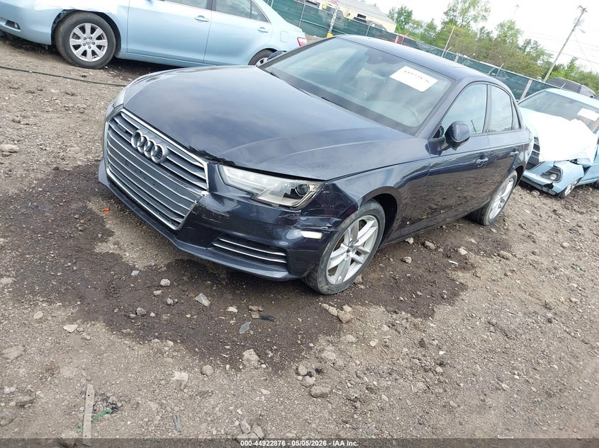 2017 Audi A4 VIN WAUANAF40HN034473 IAAI salvage auction — LEFT FRONT, Salvage (Ohio), sold $3,000 on 2026-07-26 (photo 2)