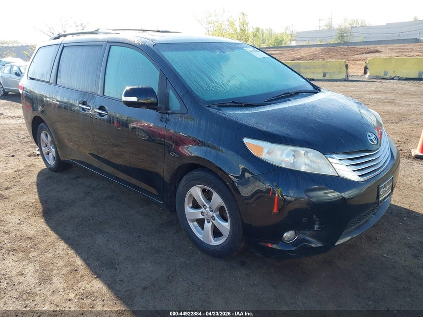 2013 Toyota Sienna VIN 5TDDK3DC1DS054251 IAAI salvage auction — UNKNOWN, Salvage Title, sold $2,150 on 2026-07-14 (photo 1)