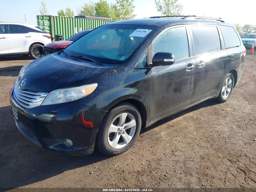 2013 Toyota Sienna VIN 5TDDK3DC1DS054251 IAAI salvage auction — UNKNOWN, Salvage Title, sold $2,150 on 2026-07-14 (photo 2)