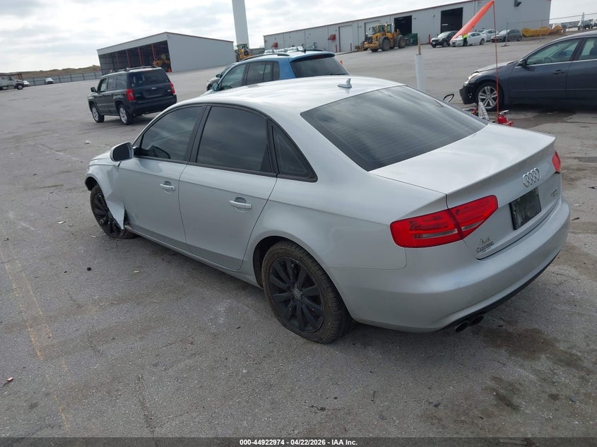 2013 Audi A4 VIN WAUDFAFL4DN043639 IAAI salvage auction — FRONT END, Salvage (Iowa), sold $25 on 2026-07-28 (photo 3)