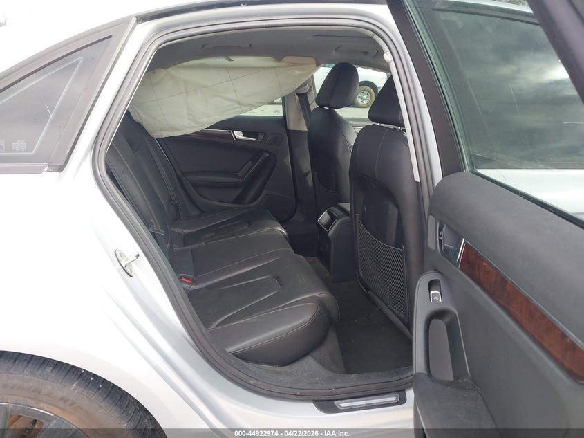 2013 Audi A4 VIN WAUDFAFL4DN043639 IAAI salvage auction — FRONT END, Salvage (Iowa), sold $25 on 2026-07-28 (photo 8)