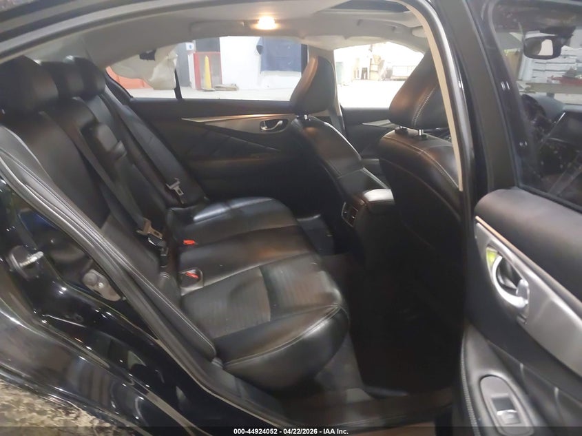 2017 Infiniti Q50 VIN JN1CV7AR4HM680562 IAAI salvage auction — FRONT END, Salvage (New Jersey), sold $750 on 2026-07-15 (photo 8)