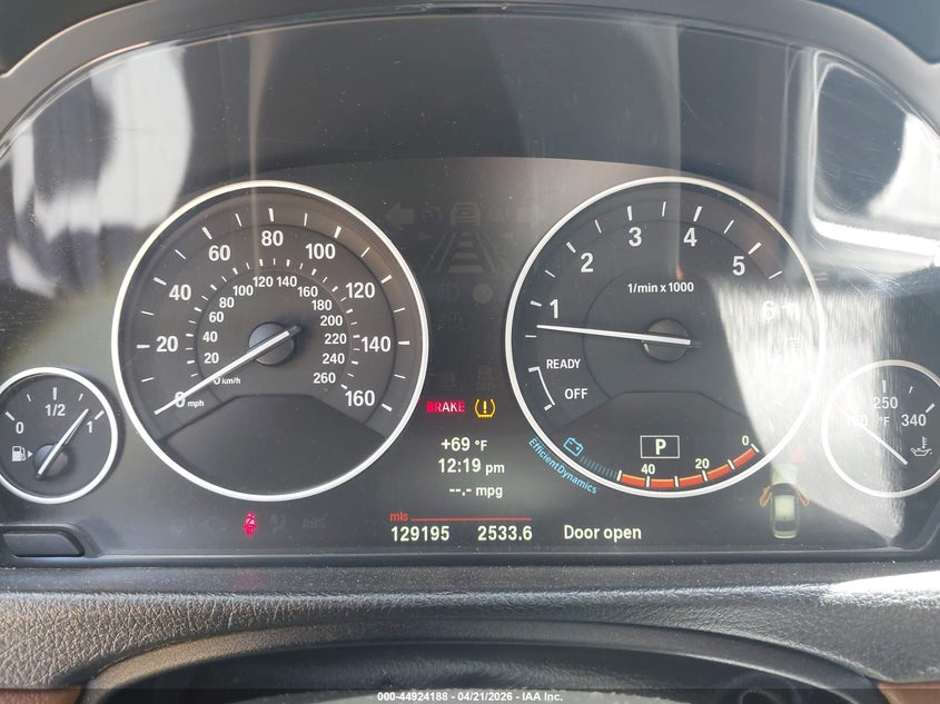 2013 BMW 3er VIN WBA3B3C52DJ810601 IAAI salvage auction — RIGHT SIDE, Salvage Title, sold $875 on 2026-07-09 (photo 7)
