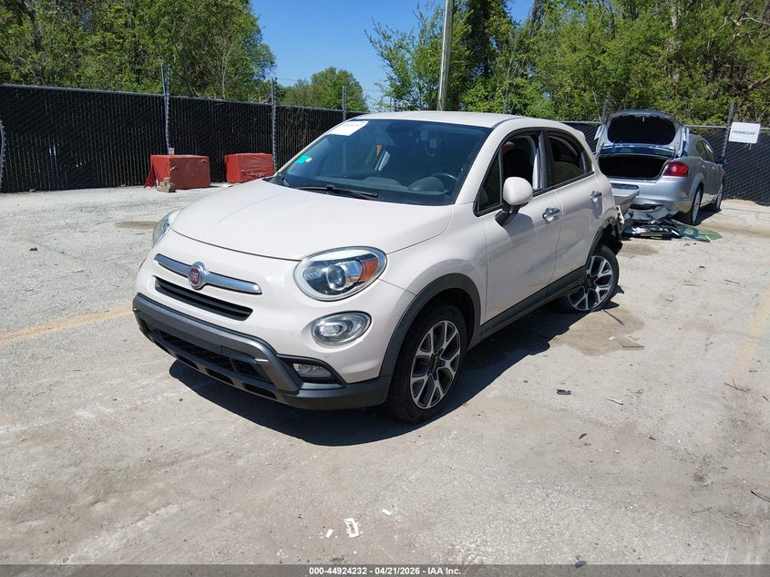 2016 Fiat 500x VIN ZFBCFXCT8GP387976 IAAI salvage auction — LEFT REAR, Clear (Missouri), sold $700 on 2026-07-15 (photo 2)