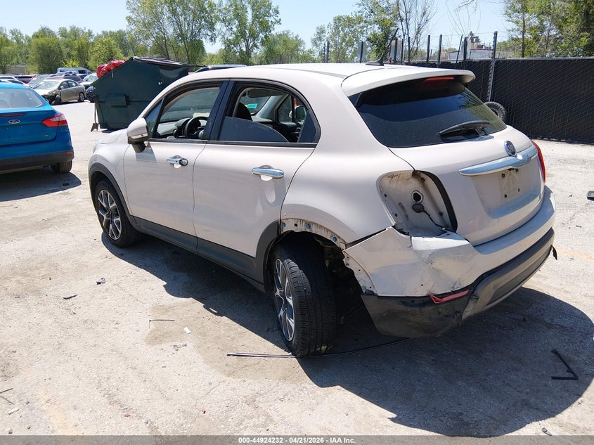2016 Fiat 500x VIN ZFBCFXCT8GP387976 IAAI salvage auction — LEFT REAR, Clear (Missouri), sold $700 on 2026-07-15 (photo 3)