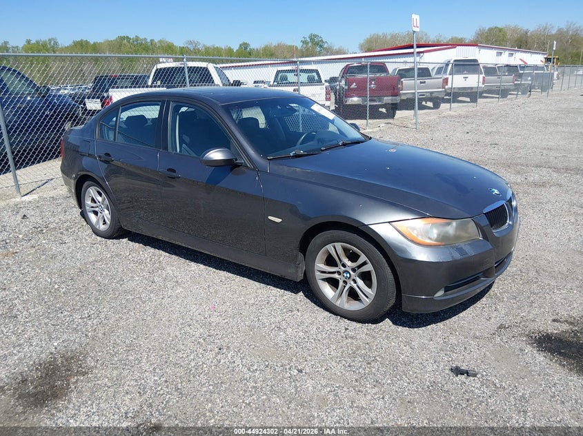 2008 BMW 3 series VIN WBAVC93558K043805 IAAI salvage auction — NORMAL WEAR, Clear (Michigan), sold $450 on 2026-07-20 (photo 1)