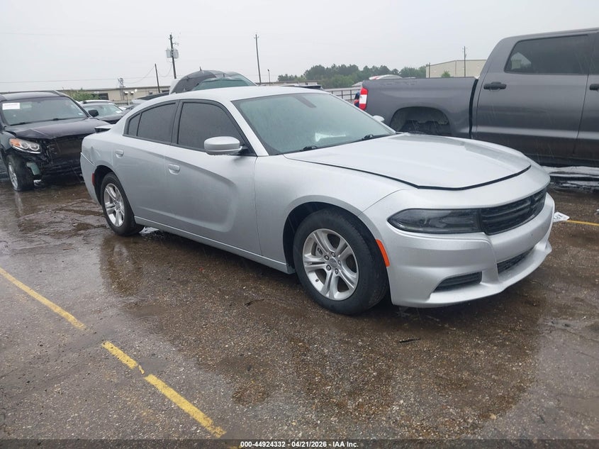 2022 Dodge Charger VIN 2C3CDXBG6NH231397 IAAI salvage auction — REAR END, Original (Texas), sold $4,550 on 2026-08-01 (photo 1)
