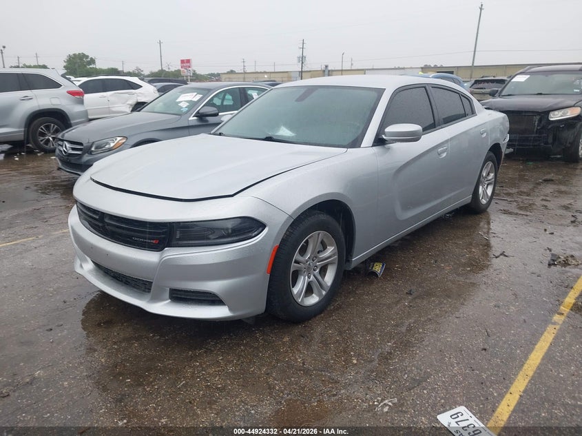 2022 Dodge Charger VIN 2C3CDXBG6NH231397 IAAI salvage auction — REAR END, Original (Texas), sold $4,550 on 2026-08-01 (photo 2)