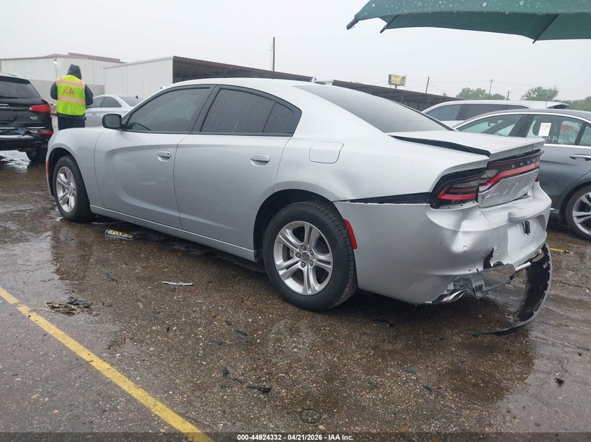2022 Dodge Charger VIN 2C3CDXBG6NH231397 IAAI salvage auction — REAR END, Original (Texas), sold $4,550 on 2026-08-01 (photo 3)