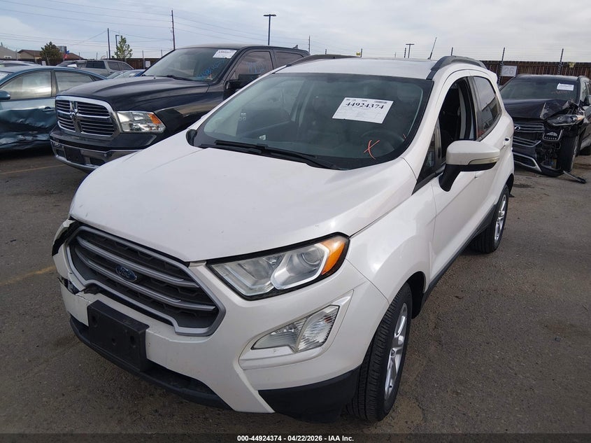 2018 Ford Ecosport VIN MAJ3P1TE7JC233837 IAAI salvage auction — FRONT END, Salvage (Colorado), sold $1,525 on 2026-07-07 (photo 2)