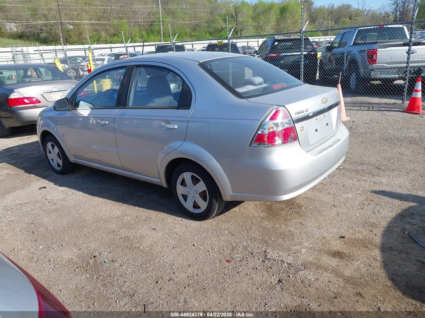 2009 Chevrolet Aveo VIN KL1TD56E89B601988 IAAI salvage auction — LEFT & RIGHT, Salvage (Illinois), sold $425 on 2026-07-13 (photo 3)
