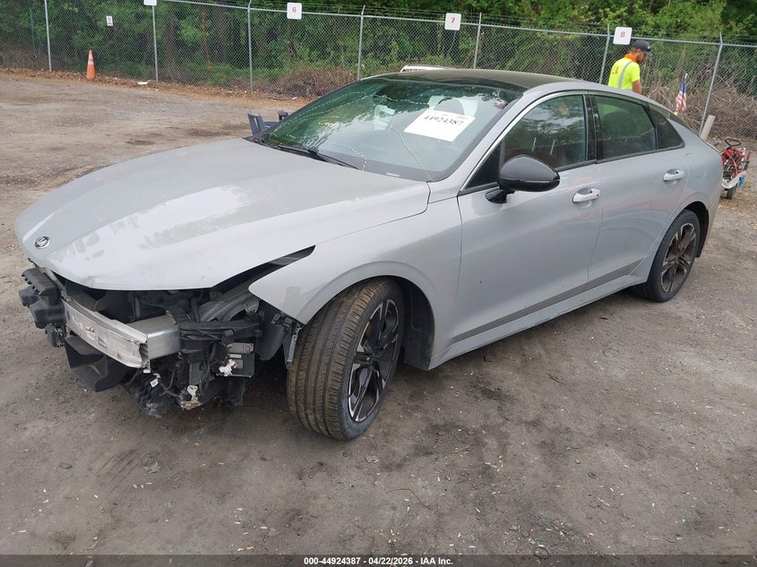2021 Kia K5 VIN 5XXG64J21MG056778 IAAI salvage auction — FRONT END, Salvage - Greater Than 75% (Maryland), sold $3,500 on 2026-07-07 (photo 2)