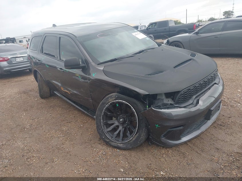 2021 Dodge Durango VIN 1C4SDJCT8MC815253 IAAI salvage auction — RIGHT FRONT, Salvage Title, sold $50 on 2026-07-29 (photo 1)
