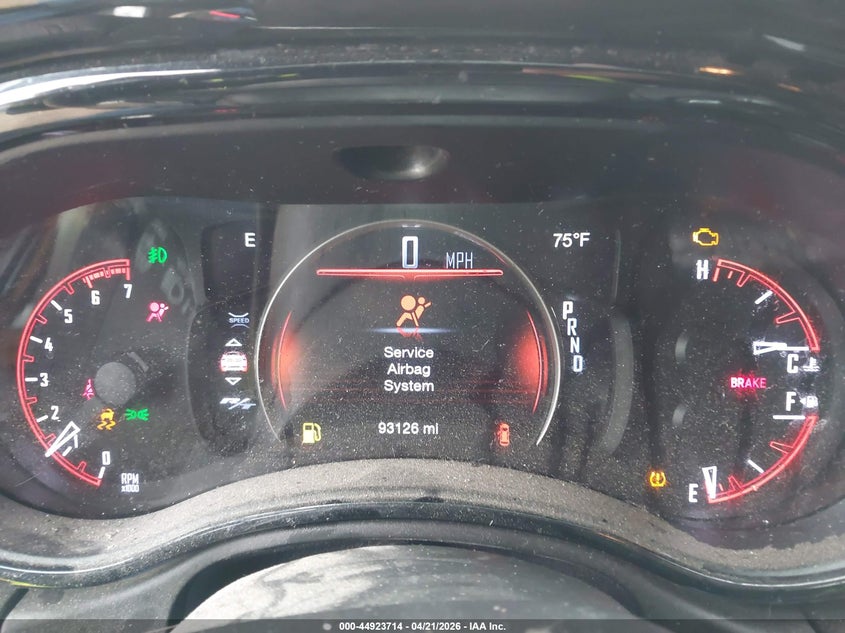 2021 Dodge Durango VIN 1C4SDJCT8MC815253 IAAI salvage auction — RIGHT FRONT, Salvage Title, sold $50 on 2026-07-29 (photo 7)