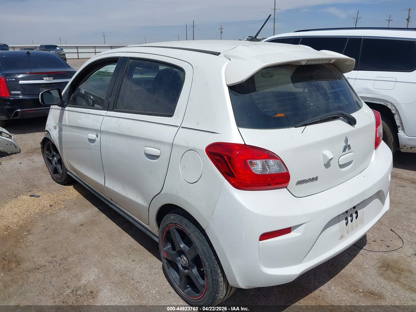 2020 Mitsubishi Mirage VIN ML32A3HJ0LH007219 IAAI salvage auction — FRONT END, Salvage (Texas), sold $550 on 2026-07-14 (photo 3)