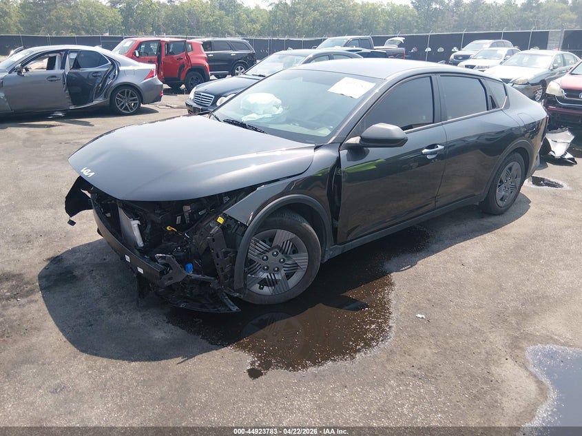 2025 Kia K4 VIN 3KPFT4DEXSE220688 IAAI salvage auction — FRONT END, Salvage Title, sold $2,550 on 2026-07-10 (photo 2)