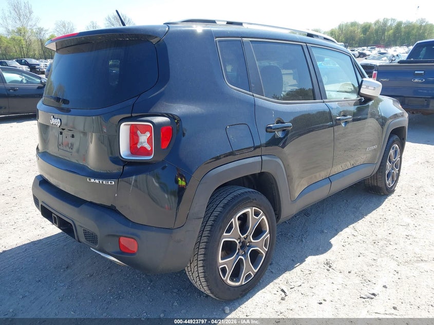 2017 Jeep Renegade VIN ZACCJBDB0HPF72824 IAAI salvage auction — FRONT END, Salvage (New Jersey), sold $1,650 on 2026-07-28 (photo 4)