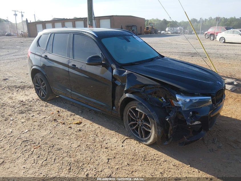 2015 BMW X3 VIN 5UXWX9C5XF0D59285 IAAI salvage auction — ROLLOVER, Salvage (South Carolina), sold $25 on 2026-07-27 (photo 1)
