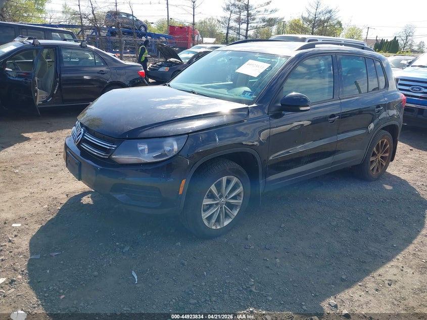 2015 Volkswagen Tiguan VIN WVGBV7AX7FW522592 IAAI salvage auction — NORMAL WEAR, Salvage (Texas), sold $225 on 2026-07-29 (photo 2)