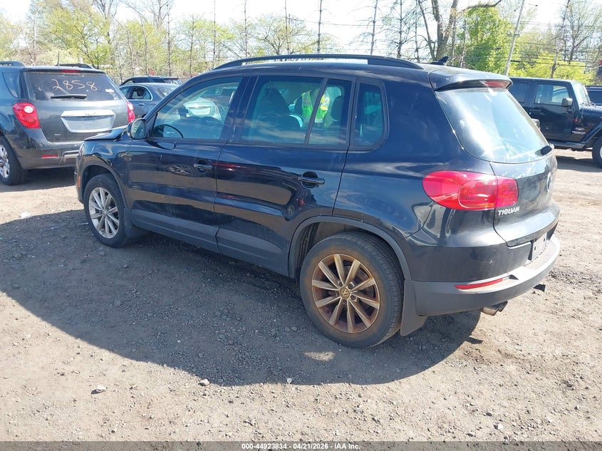 2015 Volkswagen Tiguan VIN WVGBV7AX7FW522592 IAAI salvage auction — NORMAL WEAR, Salvage (Texas), sold $225 on 2026-07-29 (photo 3)