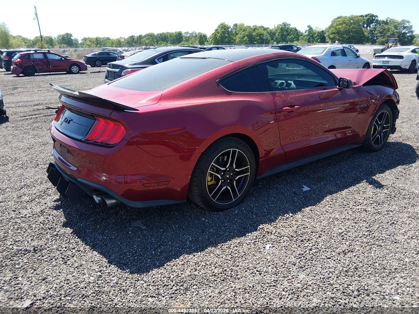 2018 Ford Mustang VIN 1FA6P8CF3J5125752 IAAI salvage auction — FRONT END, Salvage (South Carolina), sold $5,300 on 2026-07-09 (photo 4)