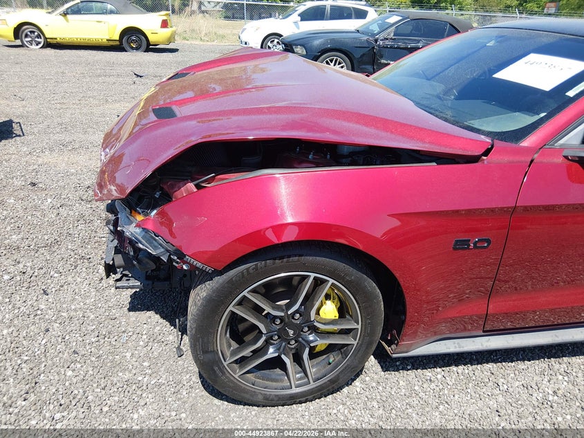 2018 Ford Mustang VIN 1FA6P8CF3J5125752 IAAI salvage auction — FRONT END, Salvage (South Carolina), sold $5,300 on 2026-07-09 (photo 6)