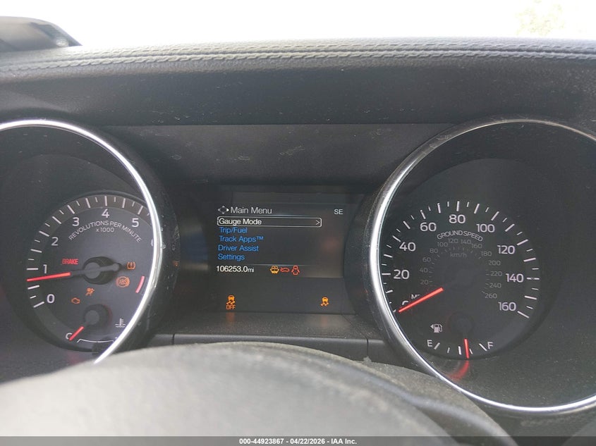 2018 Ford Mustang VIN 1FA6P8CF3J5125752 IAAI salvage auction — FRONT END, Salvage (South Carolina), sold $5,300 on 2026-07-09 (photo 7)